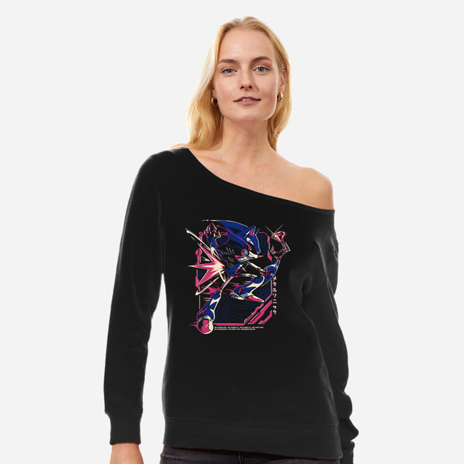 Superior Machine-womens off shoulder sweatshirt-Gazo1a