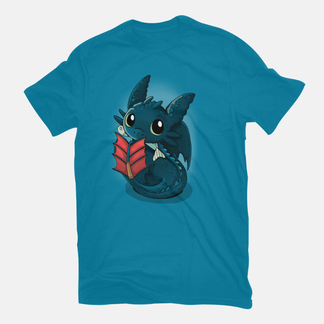 Cutest Dragon-womens fitted tee-Vallina84