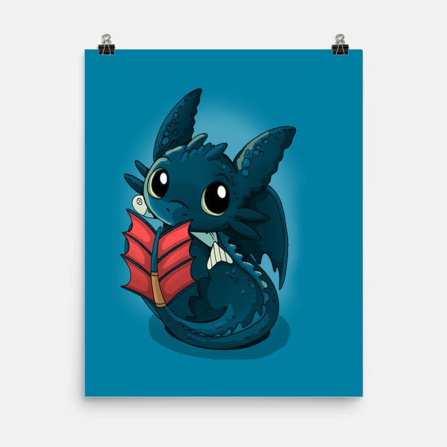 Cutest Dragon-none matte poster-Vallina84