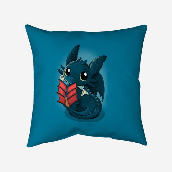 Cutest Dragon-none removable cover throw pillow-Vallina84