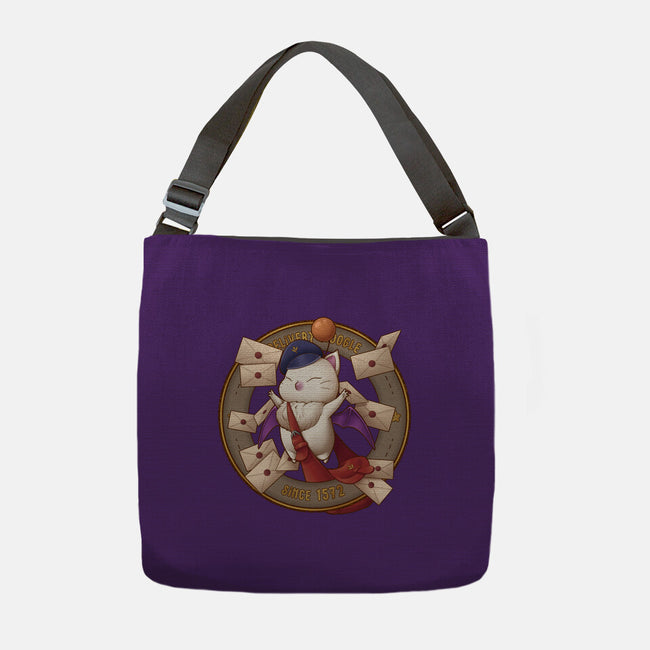 Delivery Moogle-none adjustable tote bag-Sarya