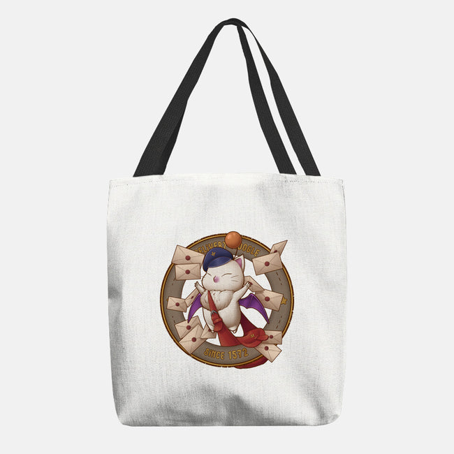 Delivery Moogle-none basic tote bag-Sarya