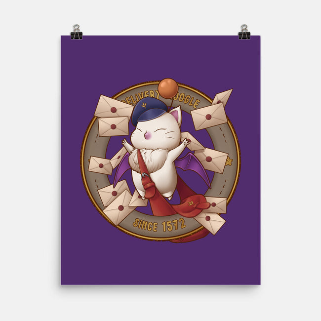 Delivery Moogle-none matte poster-Sarya