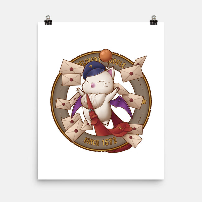 Delivery Moogle-none matte poster-Sarya