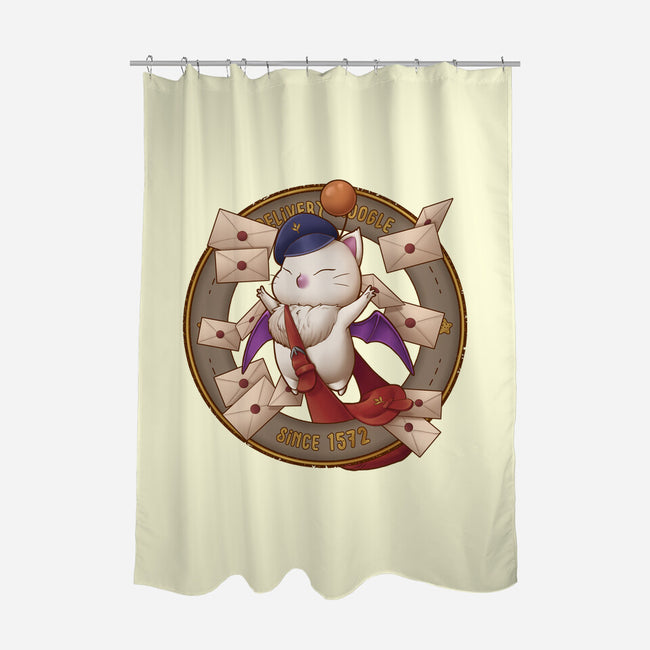 Delivery Moogle-none polyester shower curtain-Sarya