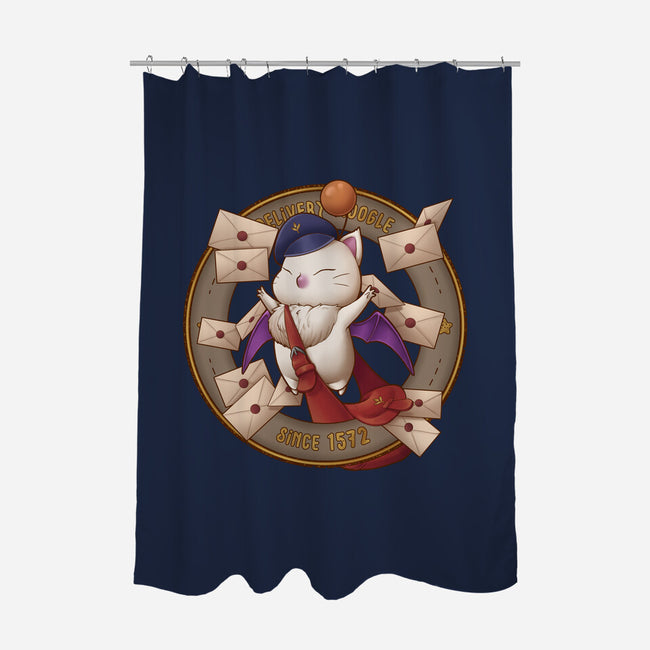 Delivery Moogle-none polyester shower curtain-Sarya