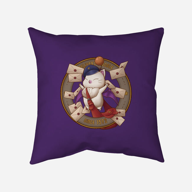 Delivery Moogle-none removable cover w insert throw pillow-Sarya