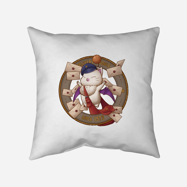 Delivery Moogle-none removable cover w insert throw pillow-Sarya