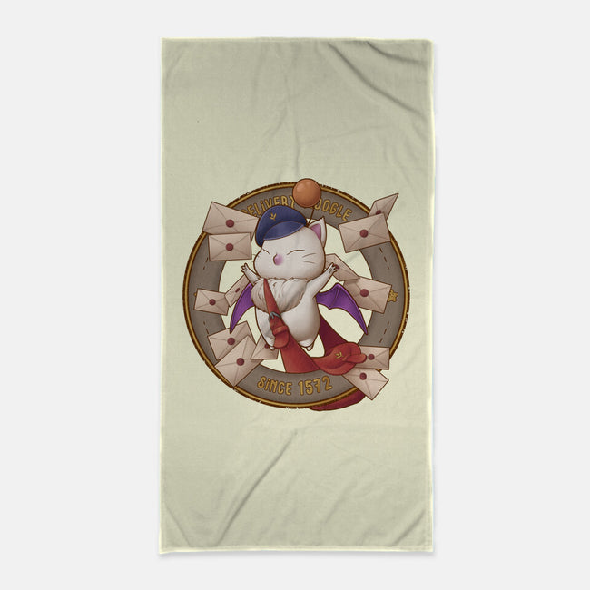 Delivery Moogle-none beach towel-Sarya