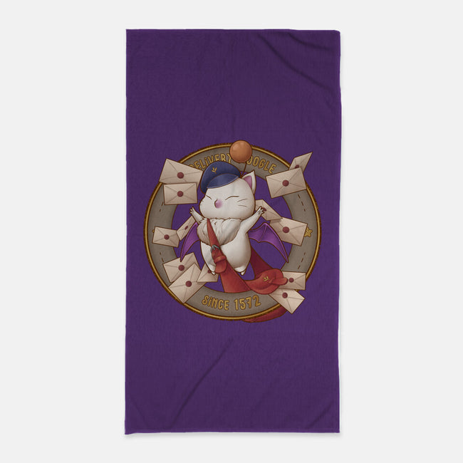 Delivery Moogle-none beach towel-Sarya