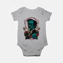 Horrific Portrait-baby basic onesie-Hafaell