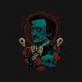 Horrific Portrait-womens fitted tee-Hafaell