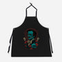 Horrific Portrait-unisex kitchen apron-Hafaell