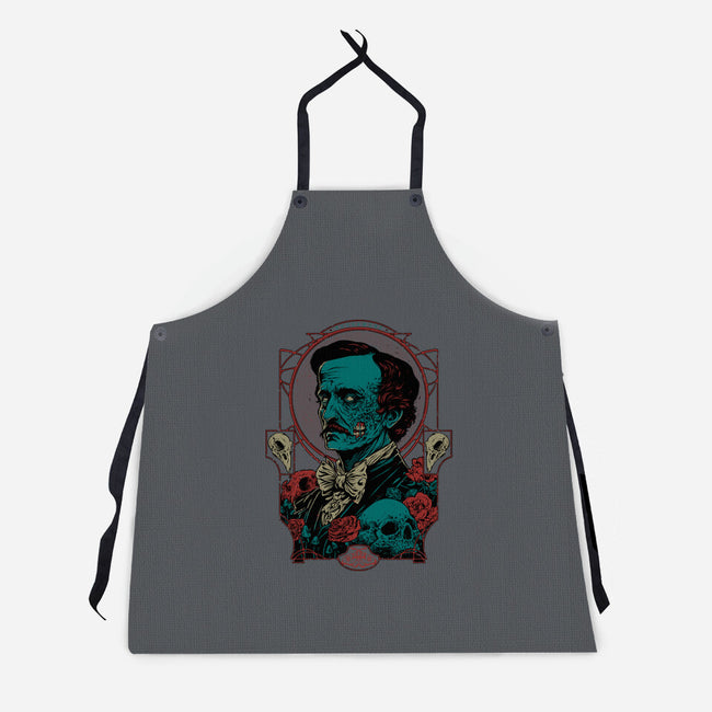 Horrific Portrait-unisex kitchen apron-Hafaell