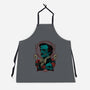 Horrific Portrait-unisex kitchen apron-Hafaell