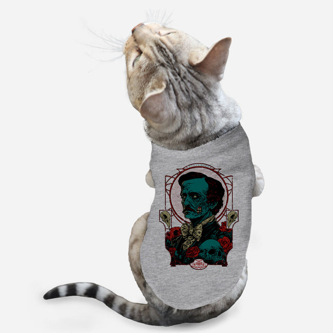 Horrific Portrait-cat basic pet tank-Hafaell