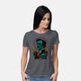 Horrific Portrait-womens basic tee-Hafaell