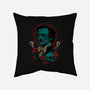 Horrific Portrait-none removable cover w insert throw pillow-Hafaell