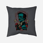 Horrific Portrait-none removable cover w insert throw pillow-Hafaell