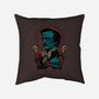 Horrific Portrait-none removable cover w insert throw pillow-Hafaell