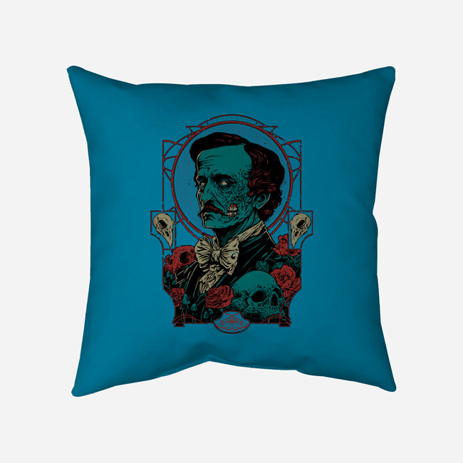Horrific Portrait-none removable cover w insert throw pillow-Hafaell
