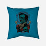 Horrific Portrait-none removable cover w insert throw pillow-Hafaell