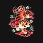 Japanese Tiger Street Art-none removable cover w insert throw pillow-NemiMakeit