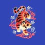 Japanese Tiger Street Art-mens heavyweight tee-NemiMakeit