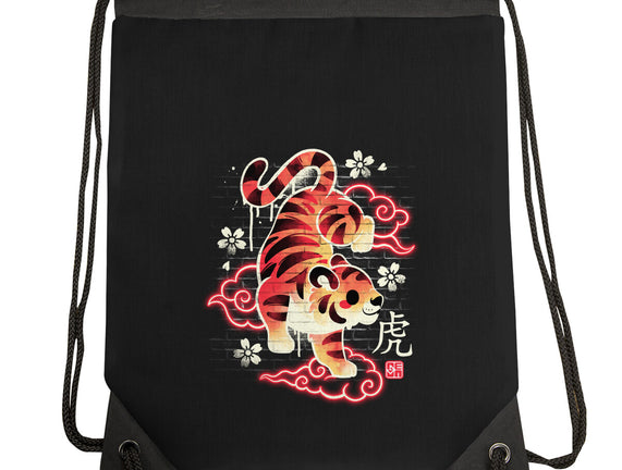 Japanese Tiger Street Art