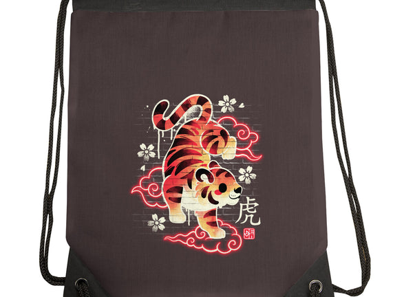 Japanese Tiger Street Art