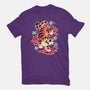 Japanese Tiger Street Art-womens basic tee-NemiMakeit