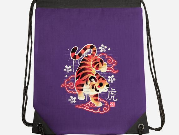 Japanese Tiger Street Art