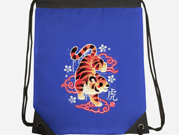 Japanese Tiger Street Art