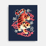 Japanese Tiger Street Art-none stretched canvas-NemiMakeit