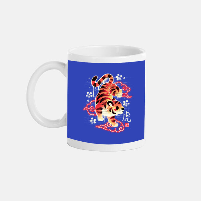 Japanese Tiger Street Art-none mug drinkware-NemiMakeit