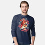 Japanese Tiger Street Art-mens long sleeved tee-NemiMakeit