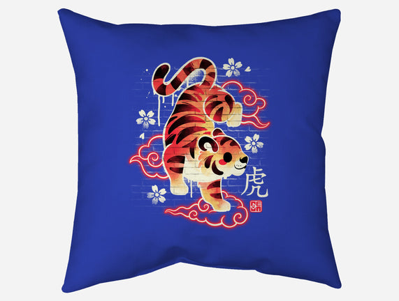 Japanese Tiger Street Art