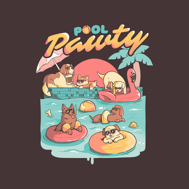 Pool Pawty-womens basic tee-eduely