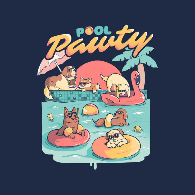 Pool Pawty-womens basic tee-eduely