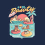 Pool Pawty-womens fitted tee-eduely
