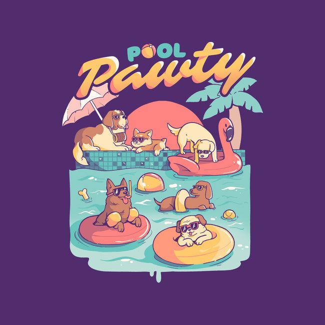 Pool Pawty-youth basic tee-eduely