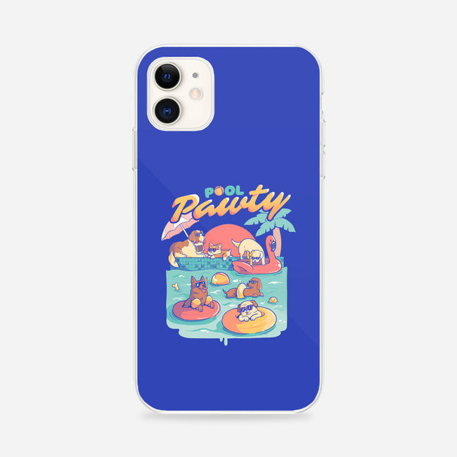 Pool Pawty-iphone snap phone case-eduely