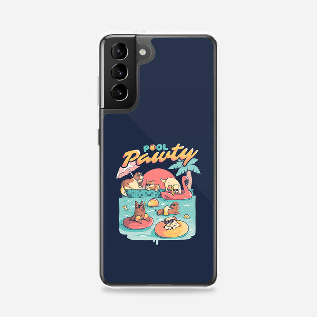 Pool Pawty-samsung snap phone case-eduely