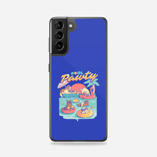 Pool Pawty-samsung snap phone case-eduely