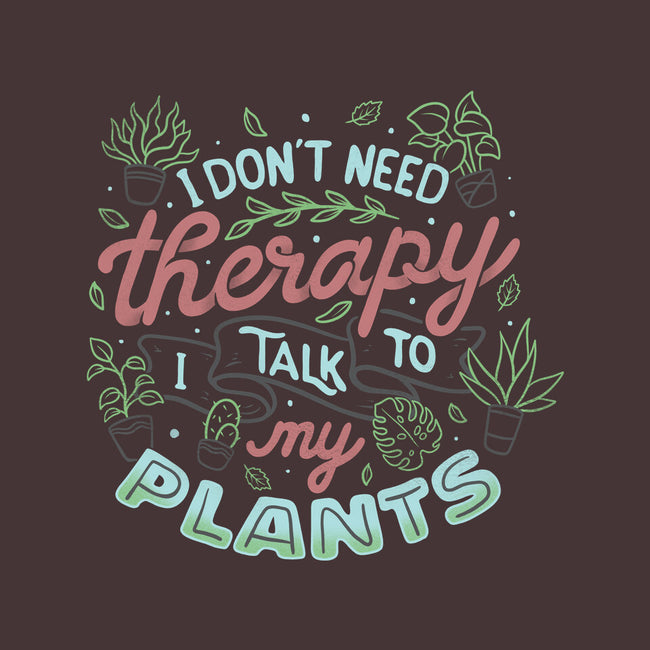 I Talk To My Plants-womens basic tee-tobefonseca