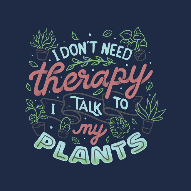 I Talk To My Plants-none stretched canvas-tobefonseca