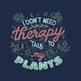 I Talk To My Plants-none removable cover throw pillow-tobefonseca