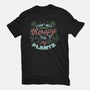 I Talk To My Plants-womens basic tee-tobefonseca