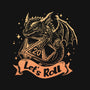 Let's Roll Dragon-baby basic onesie-marsdkart