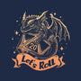 Let's Roll Dragon-womens basic tee-marsdkart